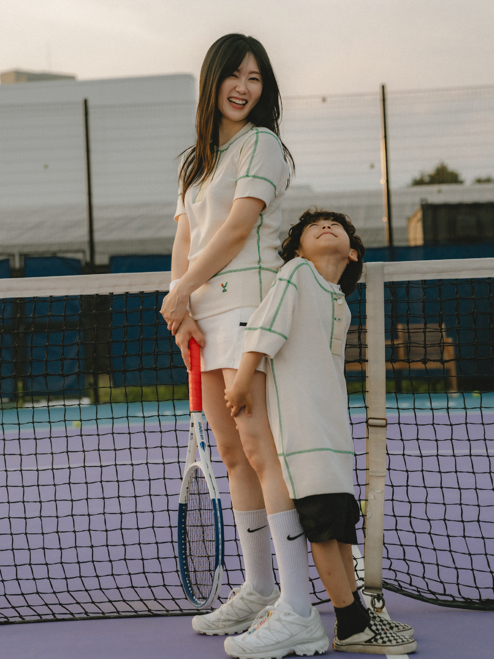 [더 농부 2025 SUMMER GREEN] 유기농 헨리넥 니트 여성