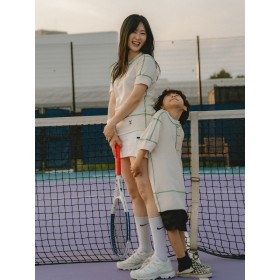 [더 농부 2025 SUMMER GREEN] 유기농 헨리넥 니트 여성