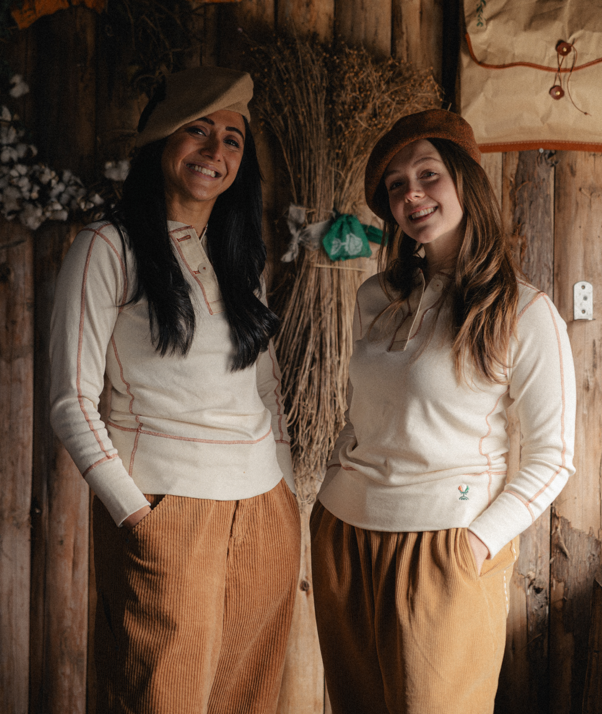 [더 농부 2025] 유기농 헨리넥니트 여성