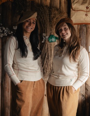 [더 농부 2025] 유기농 헨리넥니트 여성